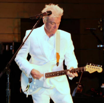 Hire David Byrne! Booking David Byrne information.