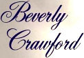 Hire Beverly Crawford - Booking Information