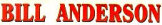 Hire Bill Anderson - Booking Information