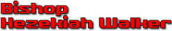 Hire Hezekiah Walker - Booking Information