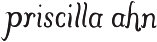 Hire Priscilla Ahn - Booking Information